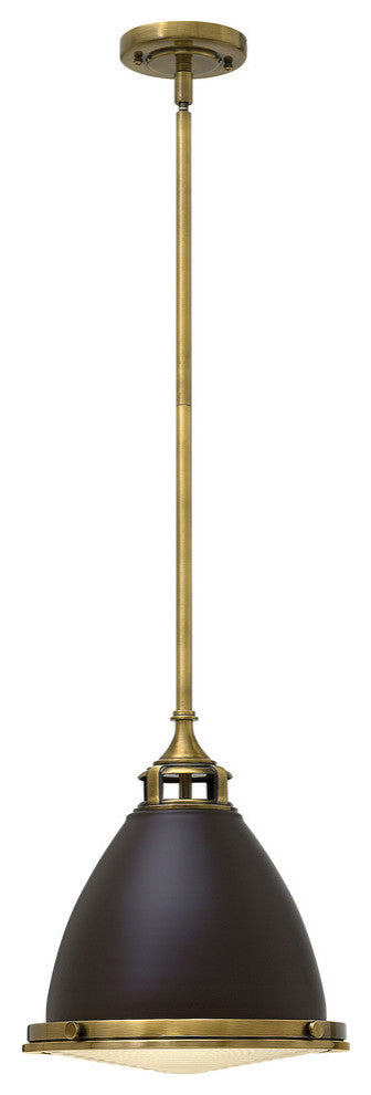 Hinkley Amelia Medium Pendant, Buckeye Bronze