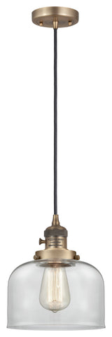 INNOVATIONS 201CSW-BB-G72-LED 1-Light Mini Pendant Brushed Brass