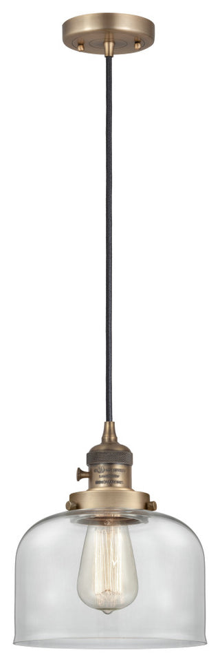 INNOVATIONS 201CSW-BB-G72-LED 1-Light Mini Pendant Brushed Brass