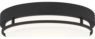 Hale LED Flush Mount, Earth Black