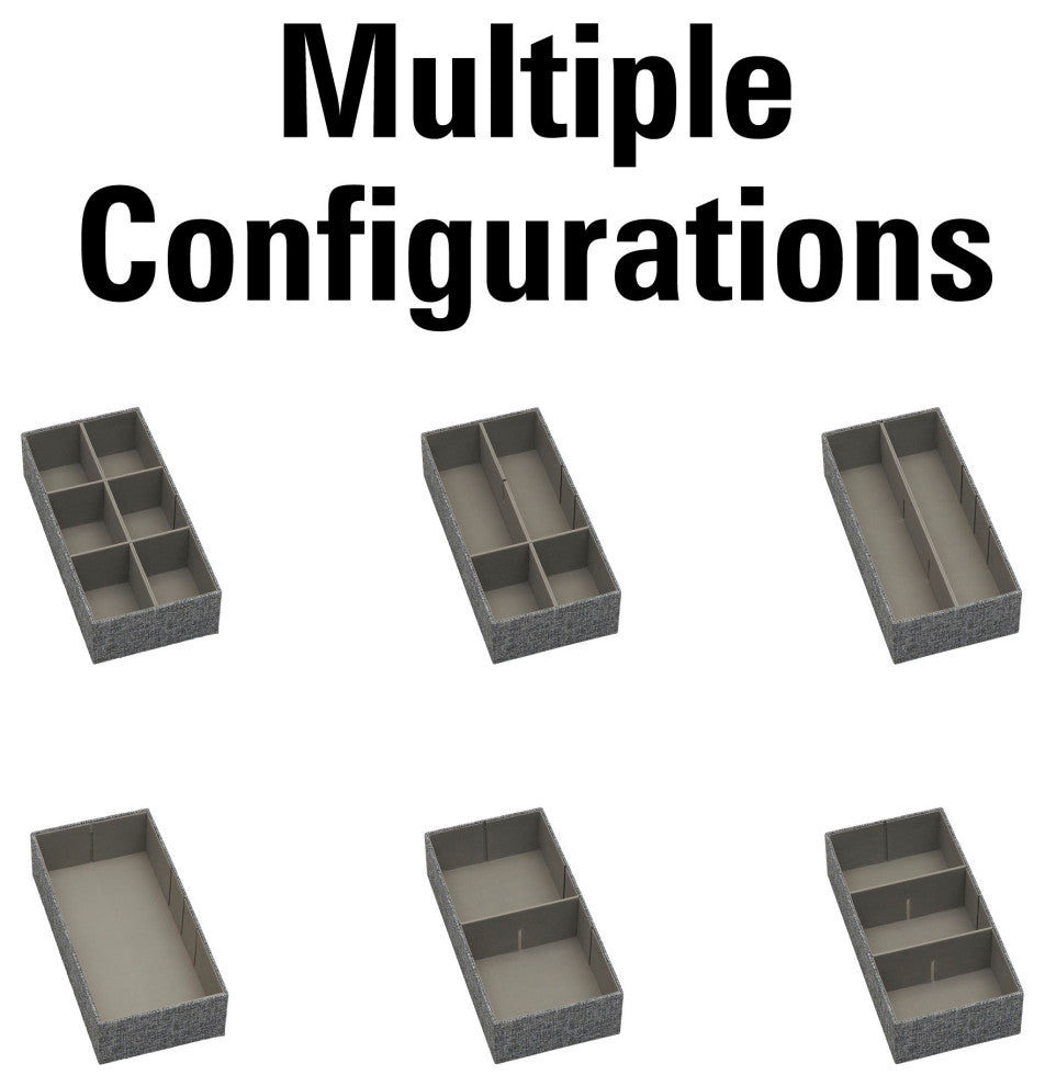 3 Piece Drawer Organizers Starter Set