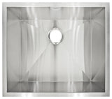 Zero-Radius Undermount Stainless Steel Single Basin Kitchen Sink LP1
