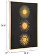 Wall Art, Canvas, Gold, Black, Living Lounge Cafe Room Hotel Lobby Hospitality