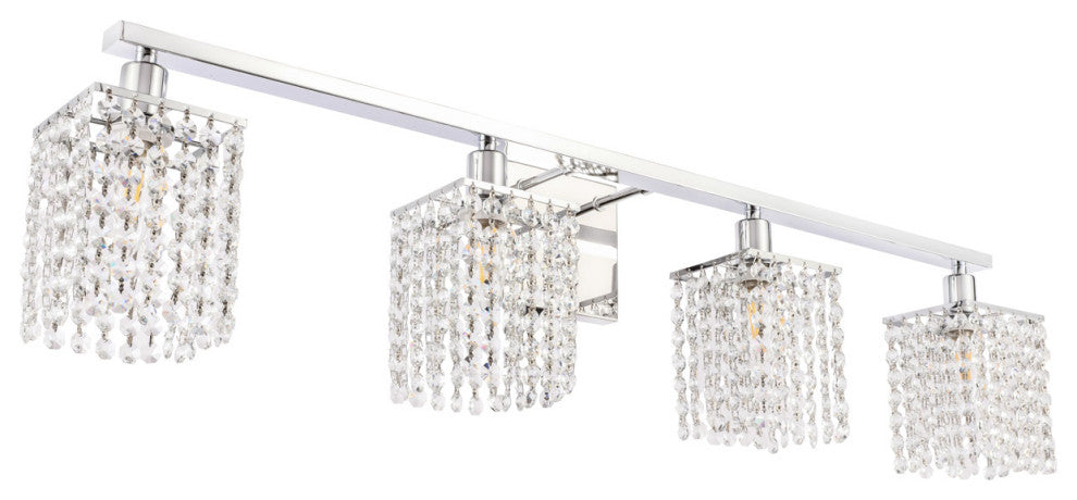 Elegant Lighting Phineas Four Light Wall Sconce LD7013C