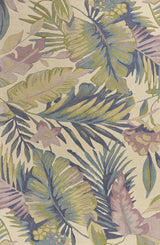 Sparta 3104 Pastel Tropics Rug, 5'6" Round