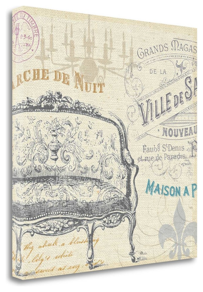 "Victorian VIntage III" By Pela Studio, Giclee Print on Gallery Wrap Canvas