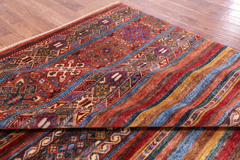 Khorjin Super Kazak Hand Knotted Rug 8' 3" X 10' 0" Q5255