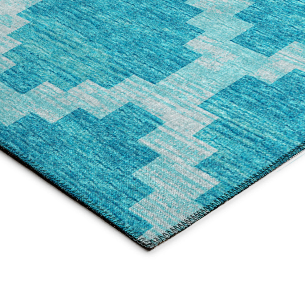 Indoor/Outdoor Sedona SN9 Poolside Machine Washable 10' x 10' Round Rug