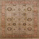 Ahgly Company Indoor Square Mid-Century Modern Area Rugs, 6' Square