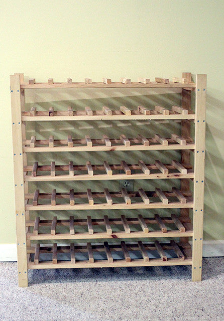 7-Shelf Stacking Wine Rack