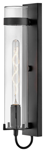 Ryden LED Wall Mount Lantern, Black