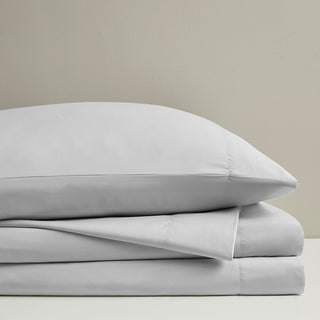 Sleep Philosophy Smart Cool Microfiber Sheet Set, Light Grey