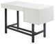 Madison Park Kirtley Modern Industrial Wood Office Writing Desk, White
