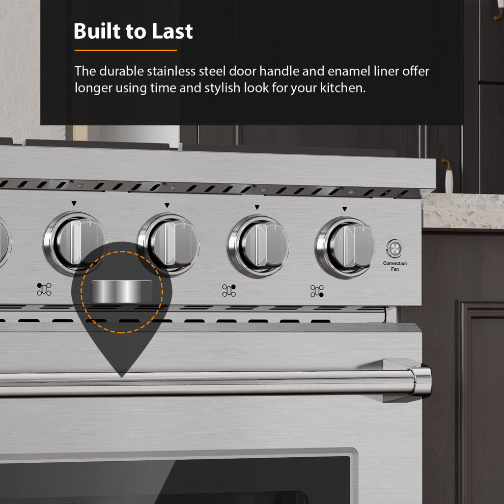 30" 4.5 cu. ft. Slide-in Single Oven Gas Range With 5 Burners