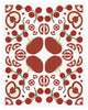 "Retro Tomato Otomi" Digital Paper Print by Elyse DeNeige, 22"x26"
