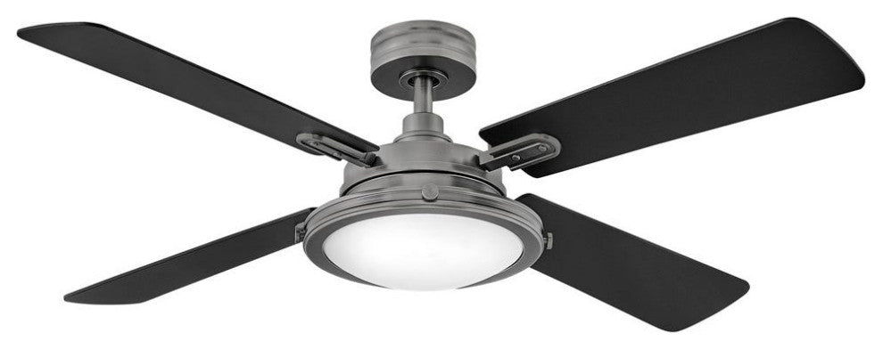 Hinkley Collier 54" Integrated LED Indoor Ceiling Fan, Pewter