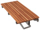 36" Premium Wall Mount Teak Shower Bench