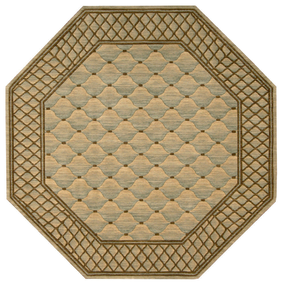 NOURISON VALLENCIERRE LIGHT GREEN AREA RUG