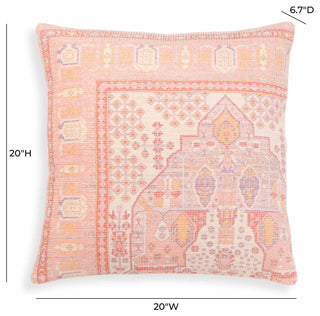 Persia Pink  Pillow, Square