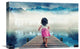 "Runaway" Stretched Canvas Giclee by Muhammad Munir, 22x15"