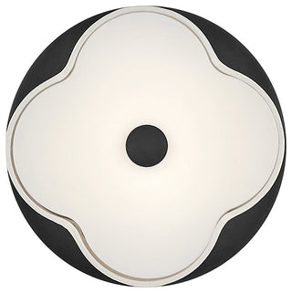 Hinkley Delaney Medium Flush Mount, Black