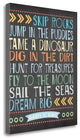 "Skip Rocks" By Jo Moulton, Giclee Print on Gallery Wrap Canvas, Ready to Hang