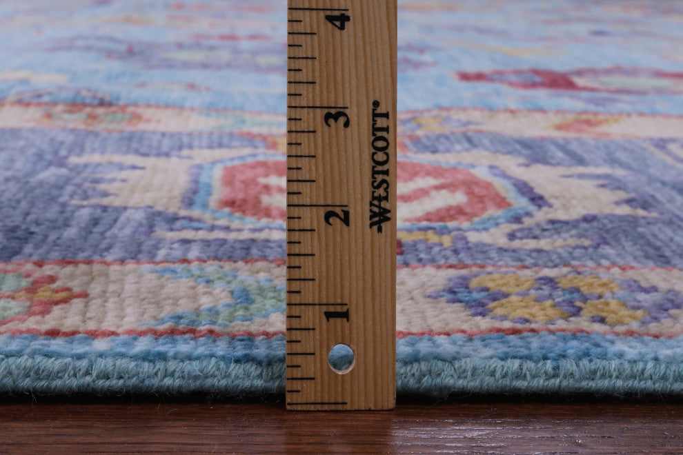 10' 1" X 13' 9" Turkish Oushak Hand Knotted Wool Rug - Q13285