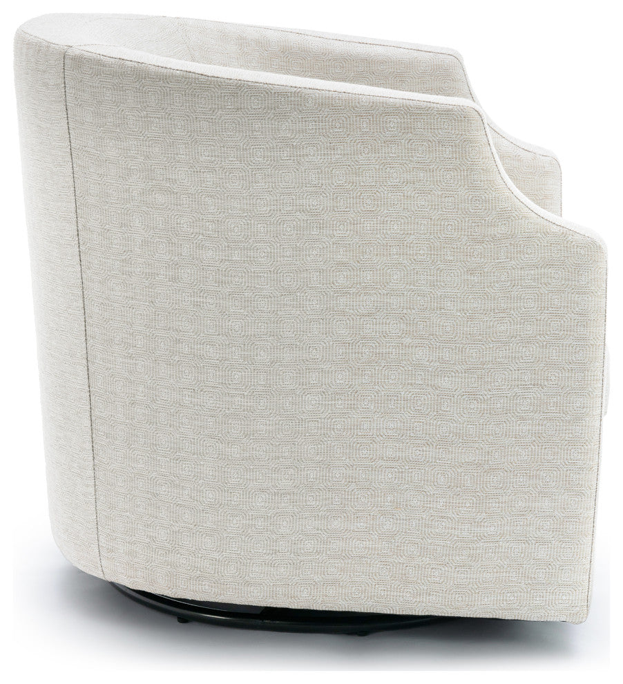 Infinity Swivel Barrel Chair, Sand