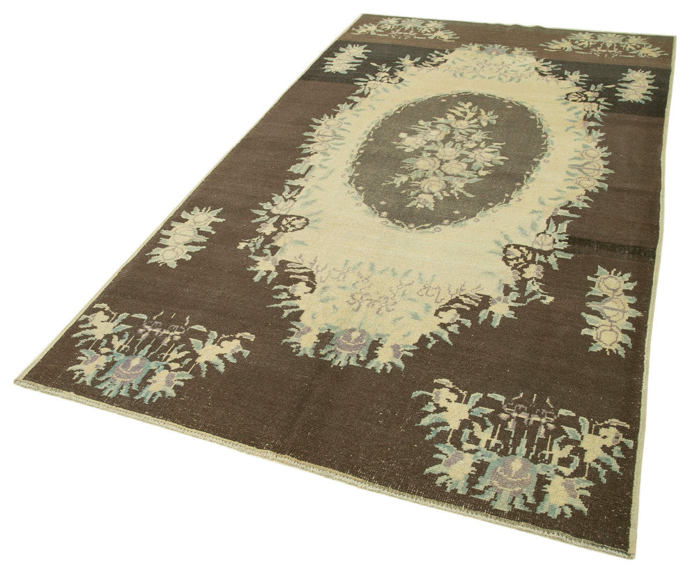 Rug N Carpet - Hand-knotted Oriental 4' 10'' x 8' 10'' Rustic Wool Rug