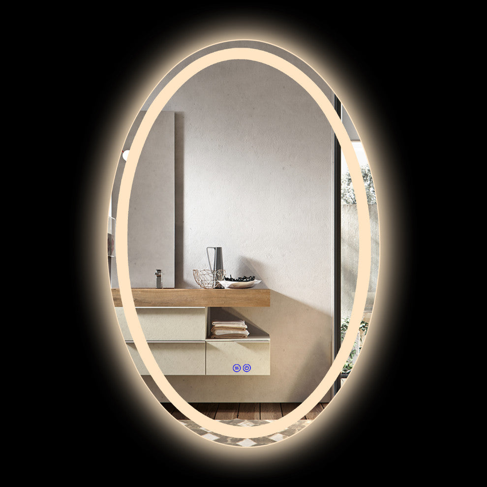 SPECULO Back Lit LED Mirror 4000K Warm White, 24"