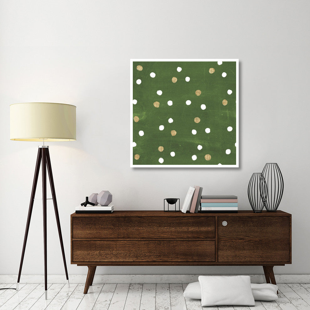 "Santas List Pattern IV" Digital Paper Print by Janelle Penner, 42"x42"