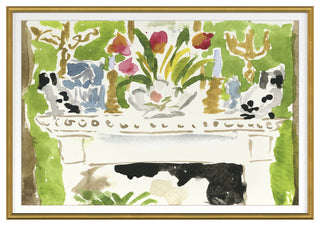 Mantle Fine Art Print, Gold, 25"x36"