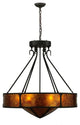 32W Timber Inverted Pendant