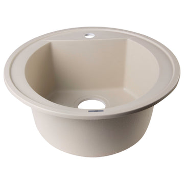 ALFI brand AB2020DI Alfi Trade 20-1/8" Drop In Single Basin - Biscuit