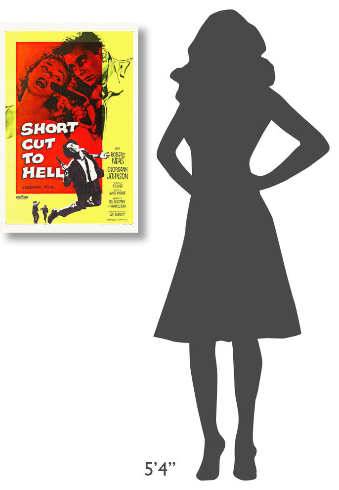 "Short Cut To Hell" Stretched Canvas Giclee by Hollywood Photo Archive, 20x30"