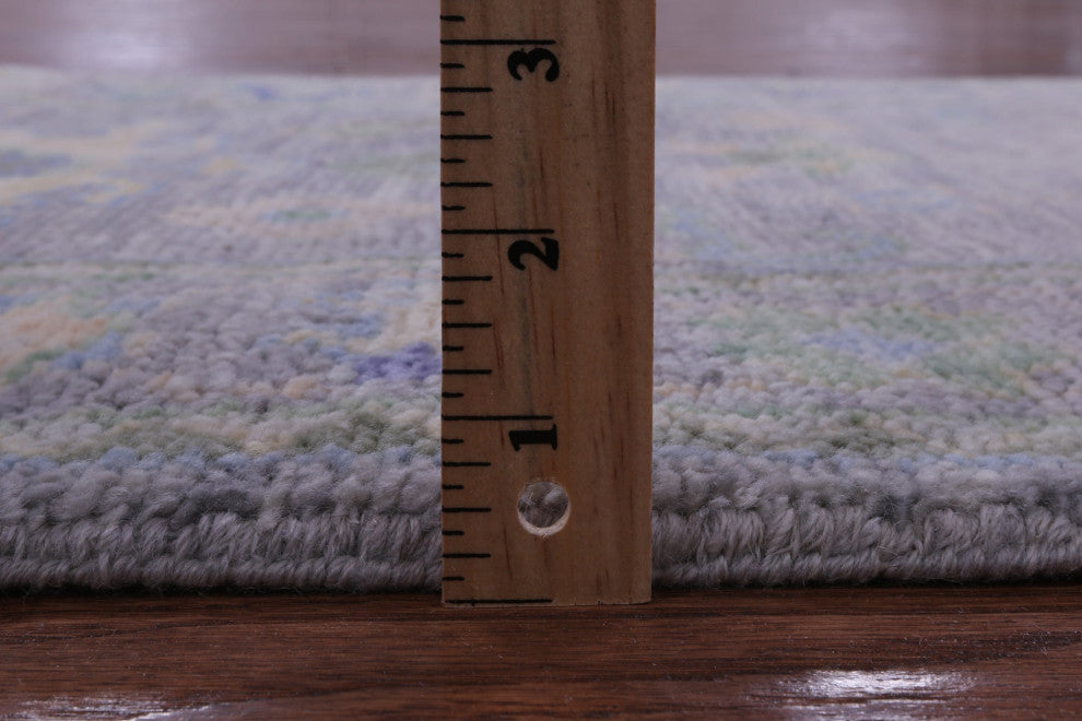 2' 7" X 7' 11" Handmade Turkish Oushak Wool Runner Rug - Q14995