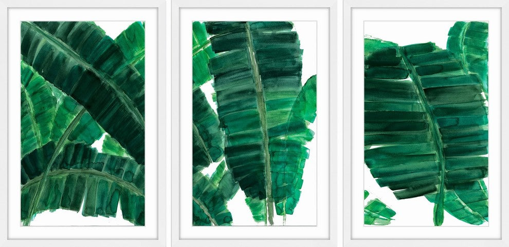 Delacroix II Triptych, 36x18