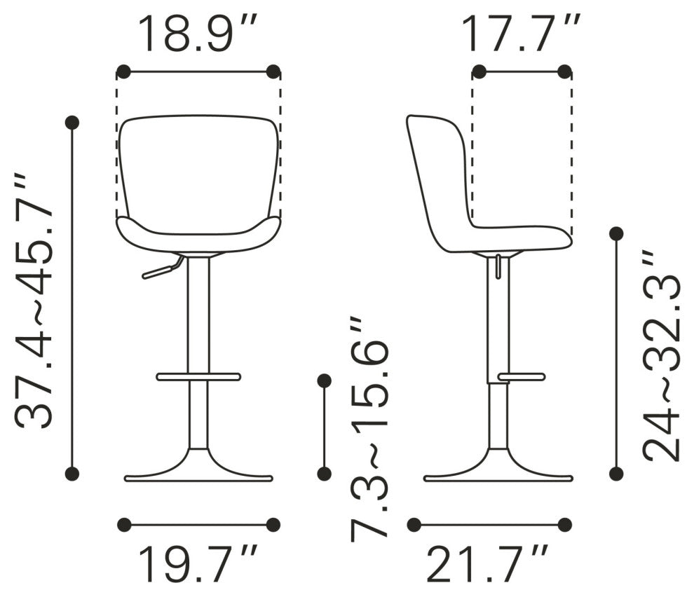 Bar Stool Chair Barstool, Steel Metal, Fabric, Green, Black, Cafe Bistro