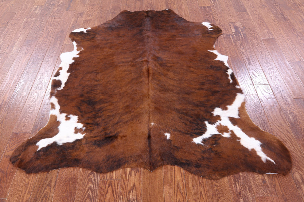 Natural Cowhide Rug 6' 4" X 5' 10" C1922