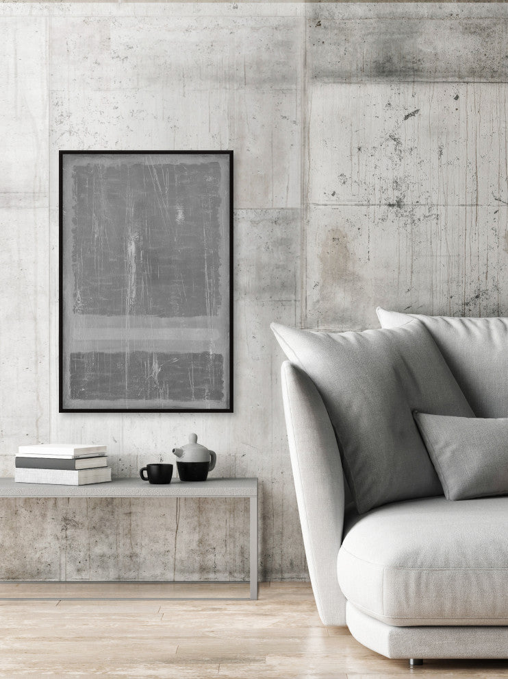 "Splitting Up" Floater Framed Painting Print on Canvas, 16x24