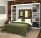 Bestar Pur By Bestar 109 Full Wall Bed Kit, White