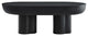 Caspian Oval Concrete Coffee Table