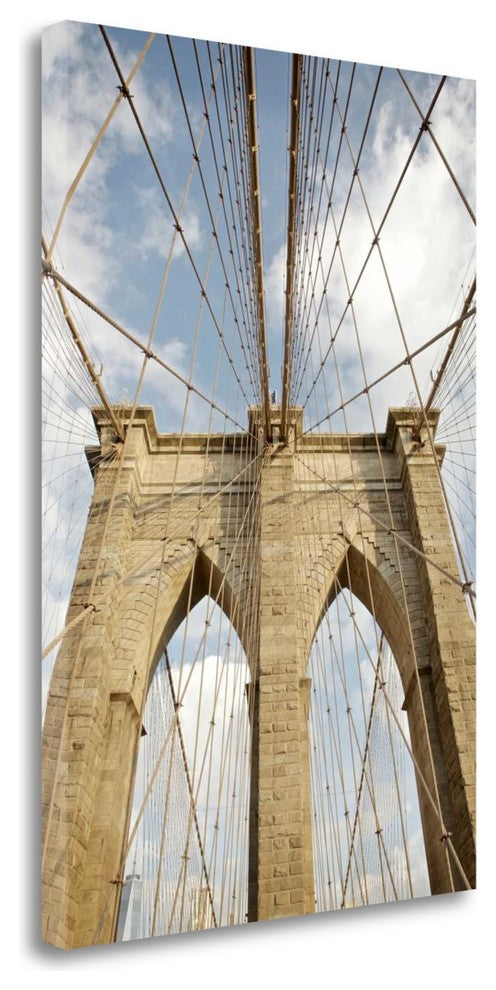 "Brooklyn Bridge" By Alan Blaustein, Giclee Print on Gallery Wrap Canvas