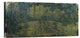 "Le Pont japonais II" Artwork, 30" x 14"