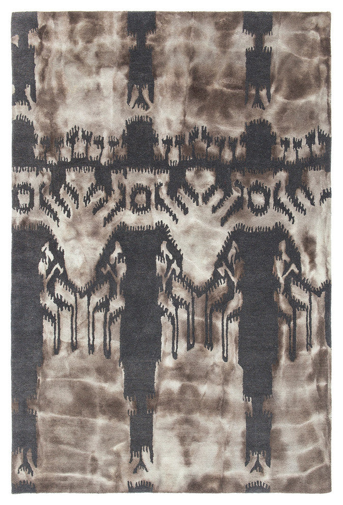 Cailin Contemporary Area Rug, Charcoal, 5'x7'6"