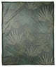 Tropical Palm Gray 50x60 Coral Fleece Blanket