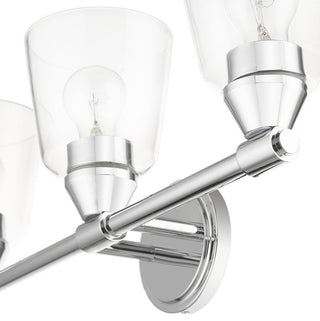Catania 3-Light Polished Chrome Vanity Sconce
