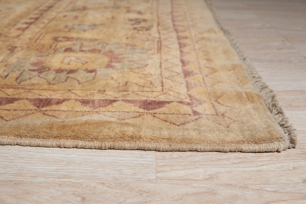 Beige Classic Oriental Sultanabad Area Rug
