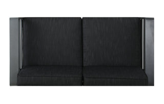 GDF Studio 4-Piece Crested Bay Outdoor Aluminum Loveseat Chat Set