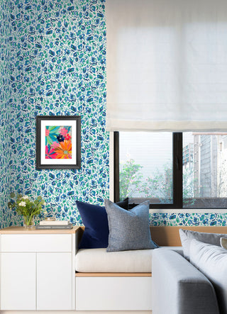 EttaVee Brushstroke Leopard Peel & Stick Wallpaper